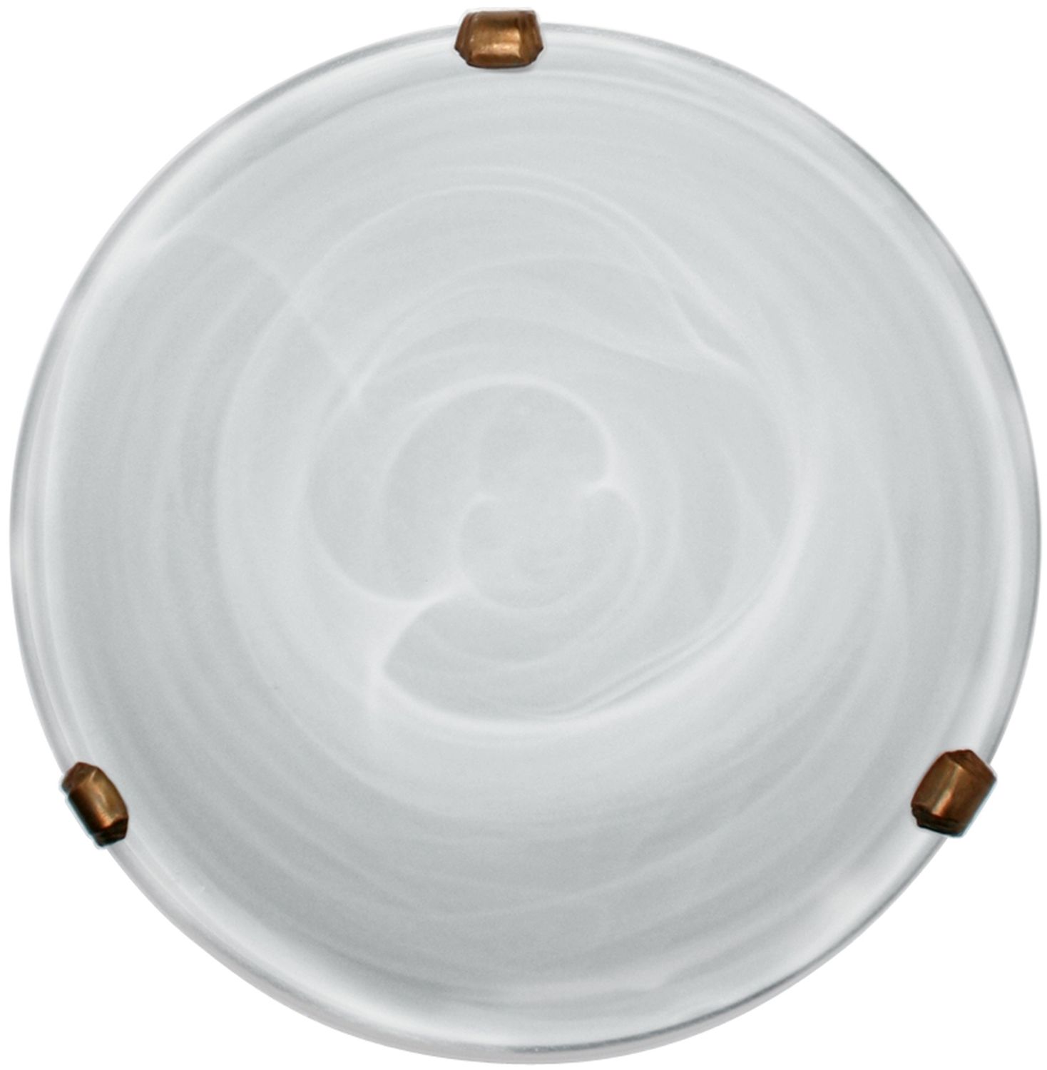 Candellux Duna plafon 1x60 W alb-patină 13-38701