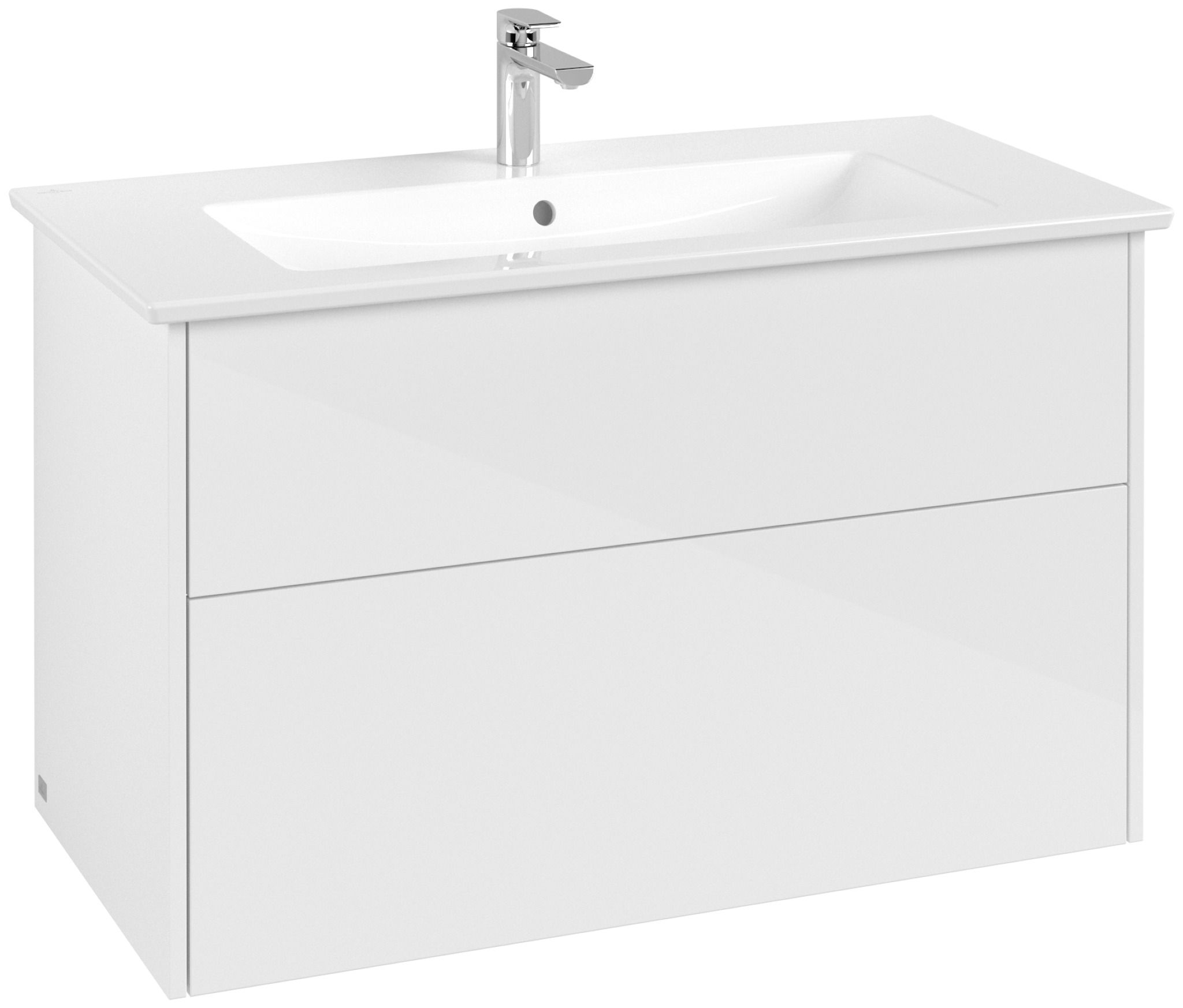 Villeroy & Boch Finero lavoar cu dulap 100 cm alb S00503DHR1