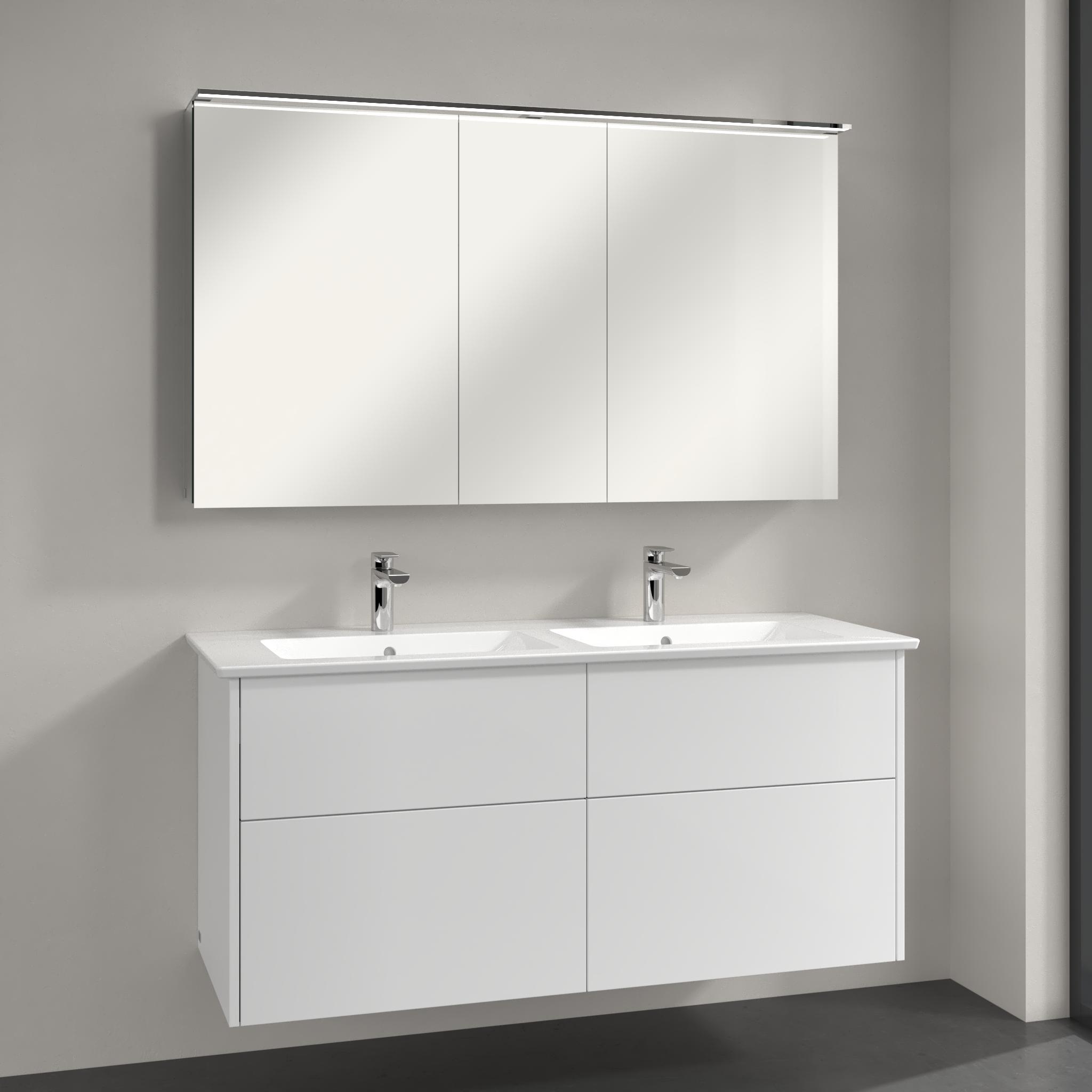 Villeroy & Boch Finero lavoar cu dulap 130 cm alb S00405DHR1