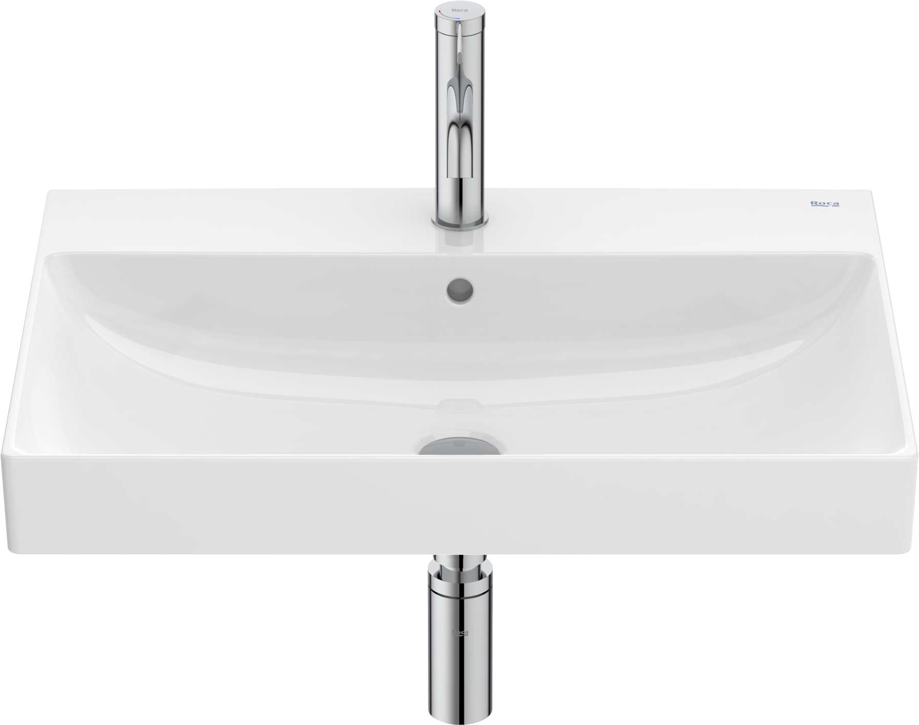 Roca Ona lavoar 65x46 cm dreptunghiular alb A327687S00