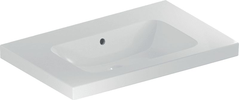 Geberit iCon lavoar 75x48 cm dreptunghiular mobilier alb 501.839.00.3