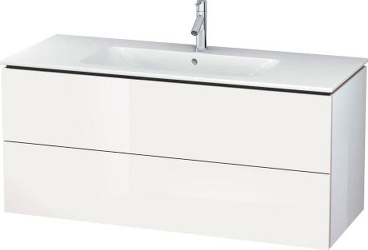 Duravit L-Cube dulap 122x48.1x55 cm sub chiuveta pe perete alb LC624308585