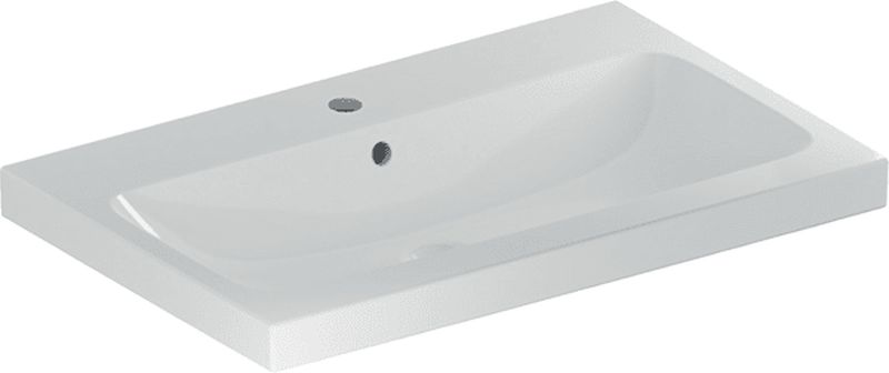 Geberit iCon lavoar 75x48 cm dreptunghiular de blat alb 501.848.00.1