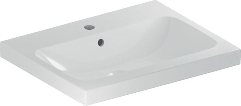 Geberit iCon lavoar 75x48 cm dreptunghiular de blat alb 501.848.JT.1