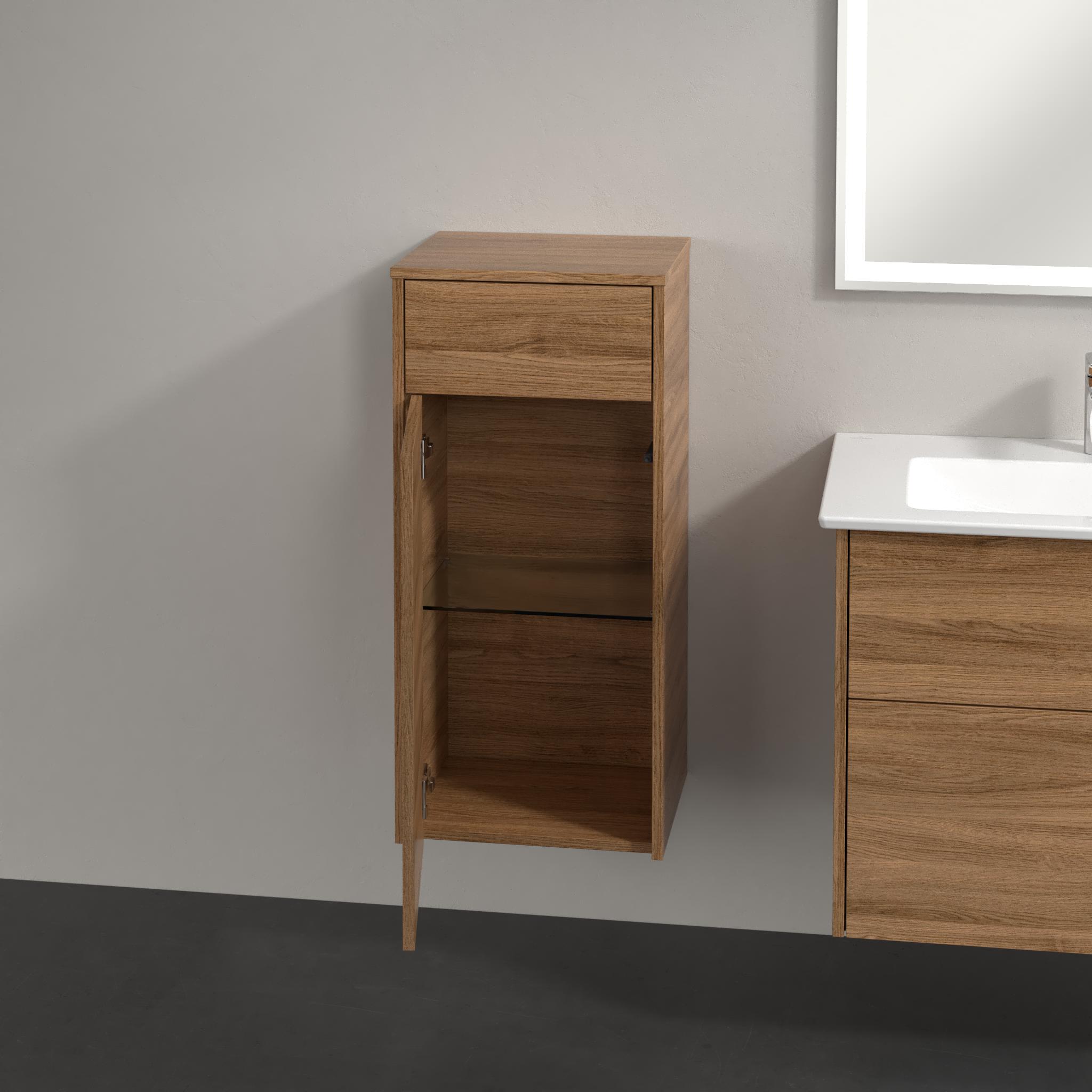 Villeroy & Boch Finero dulap 40x35x87 cm agățat lateral stejar C53100RH