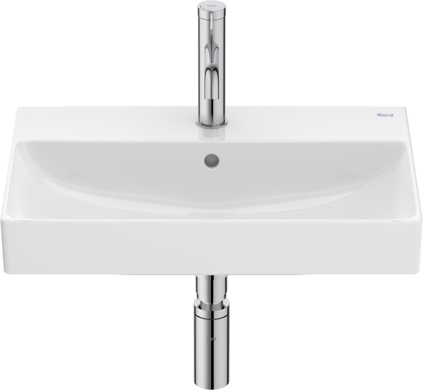 Roca Ona lavoar 55x36 cm dreptunghiular alb A327683S00