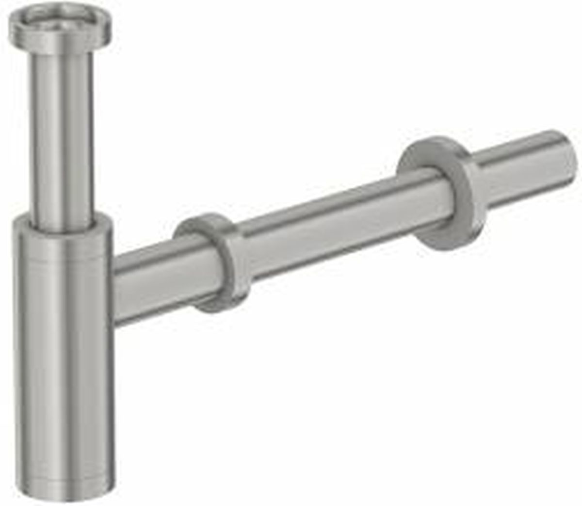Steinberg 100 sifon pentru lavoar butelie Brushed Nickel 1001696BN