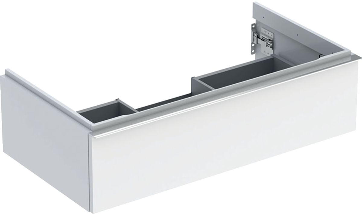 Geberit iCon dulap 88.8x47.6x24.7 cm dulap atârnat sub chiuvetă alb-crom 502.312.01.2