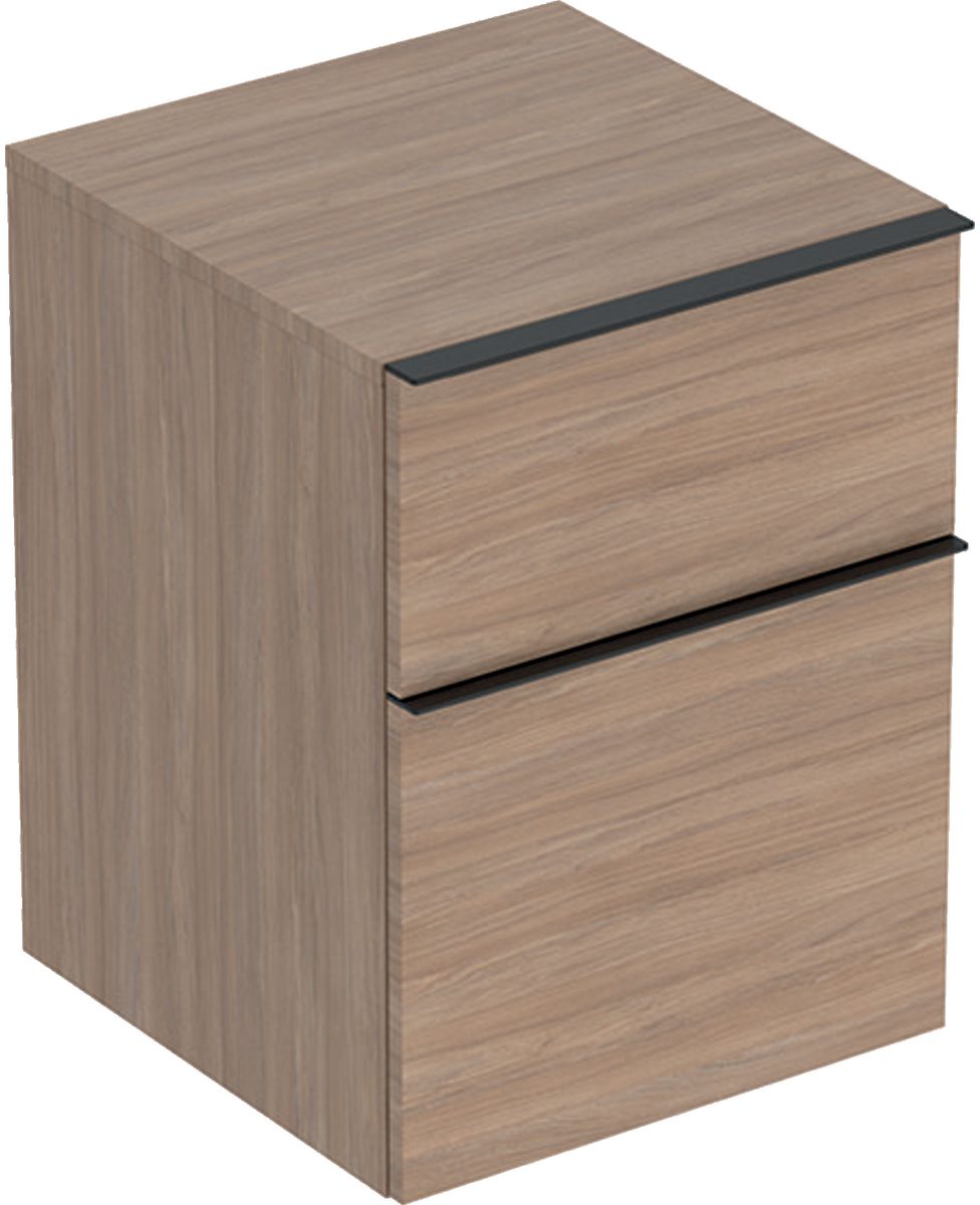 Geberit iCon dulap 45x47.6x60 cm agățat lateral stejar-lavă 502.315.JH.1