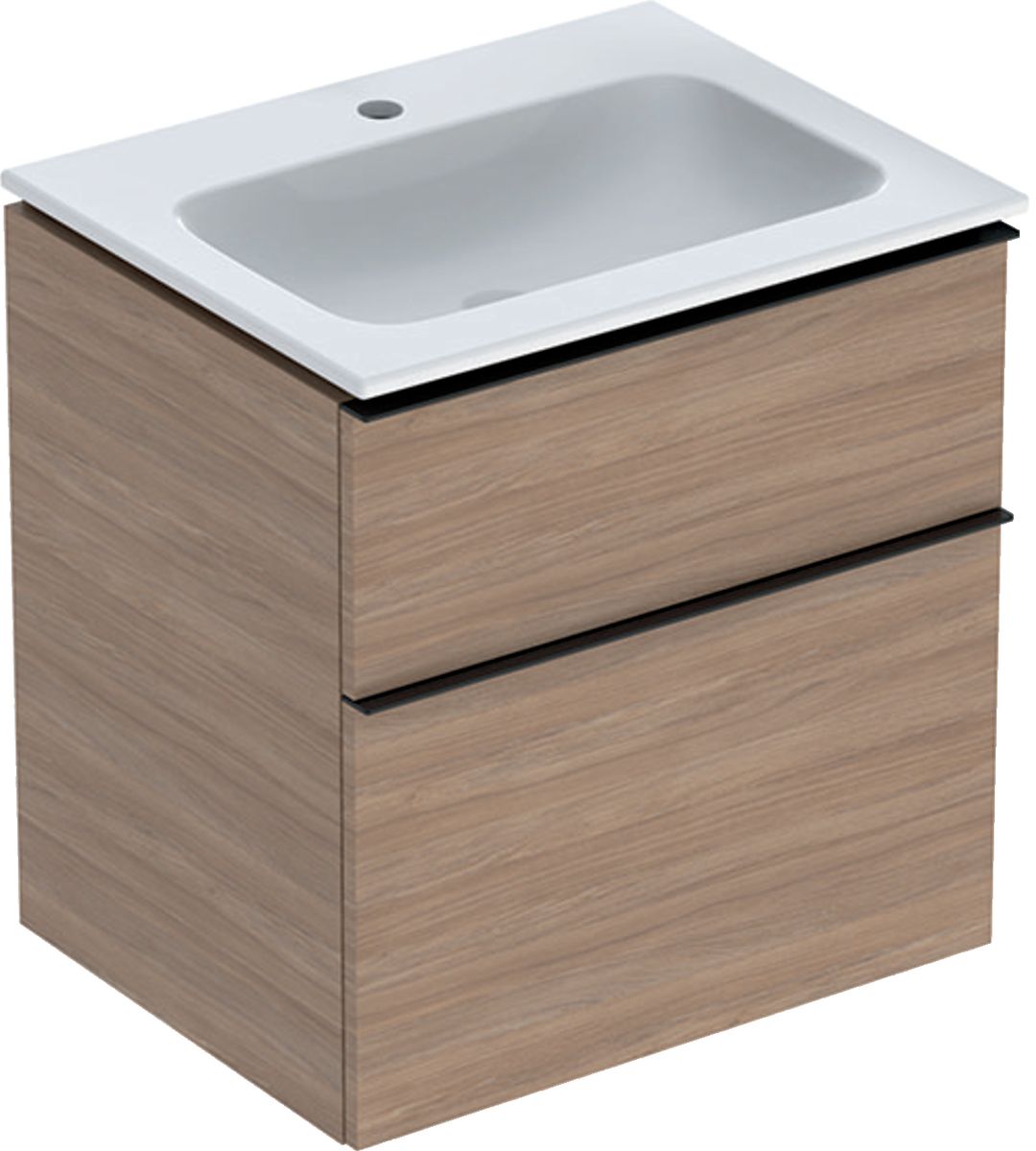 Geberit iCon lavoar cu dulap 60 cm stejar 502.335.JH.1