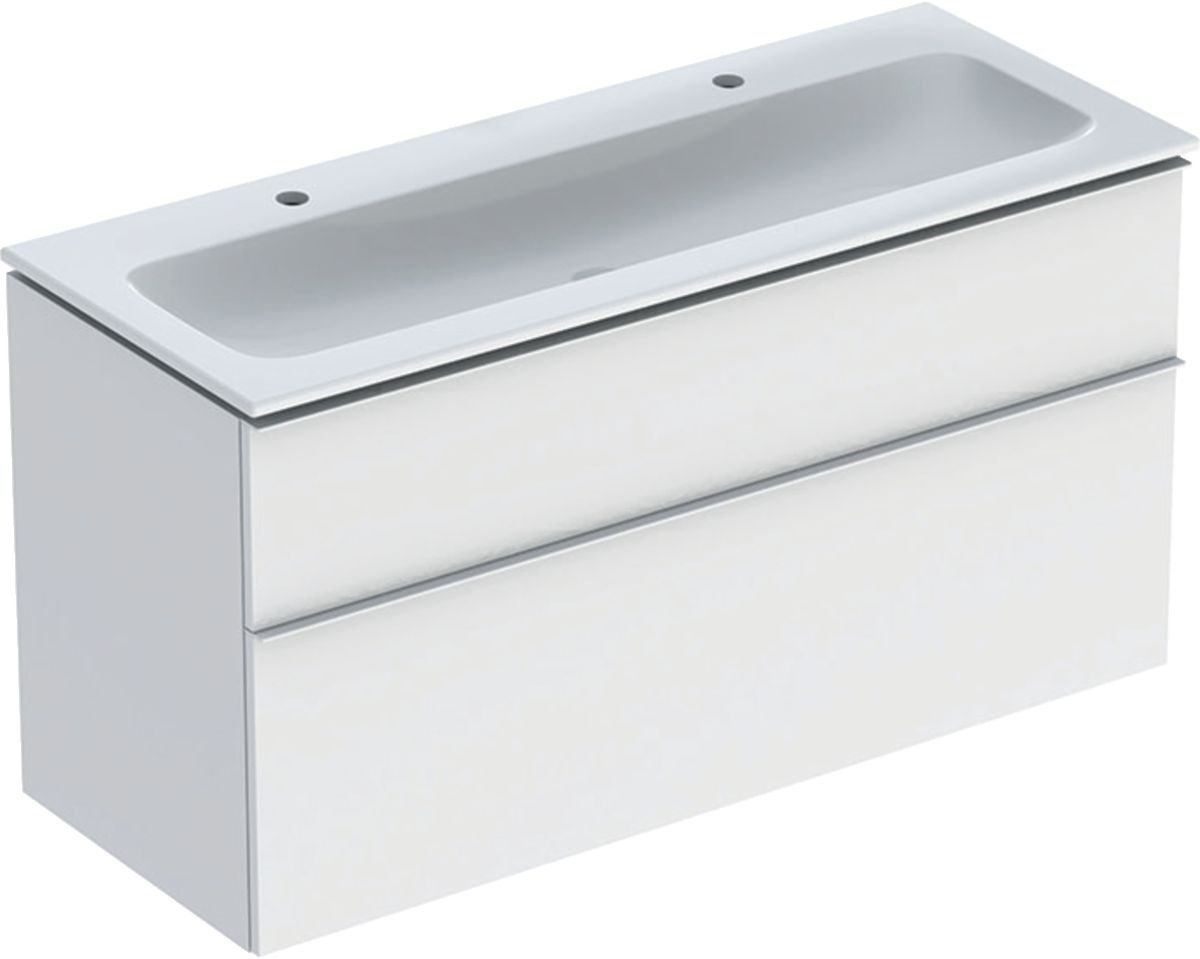 Geberit iCon lavoar cu dulap 120 cm alb 502.338.01.3