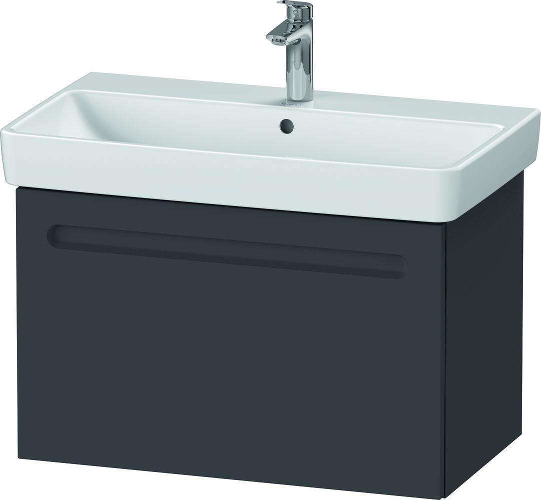 Duravit No. 1 dulap 74x42.6x47.8 cm dulap atârnat sub chiuvetă grafit N14283049490000