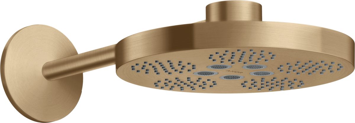 Axor One cap de duș cu braț 28x28 cm rotund || 48492140