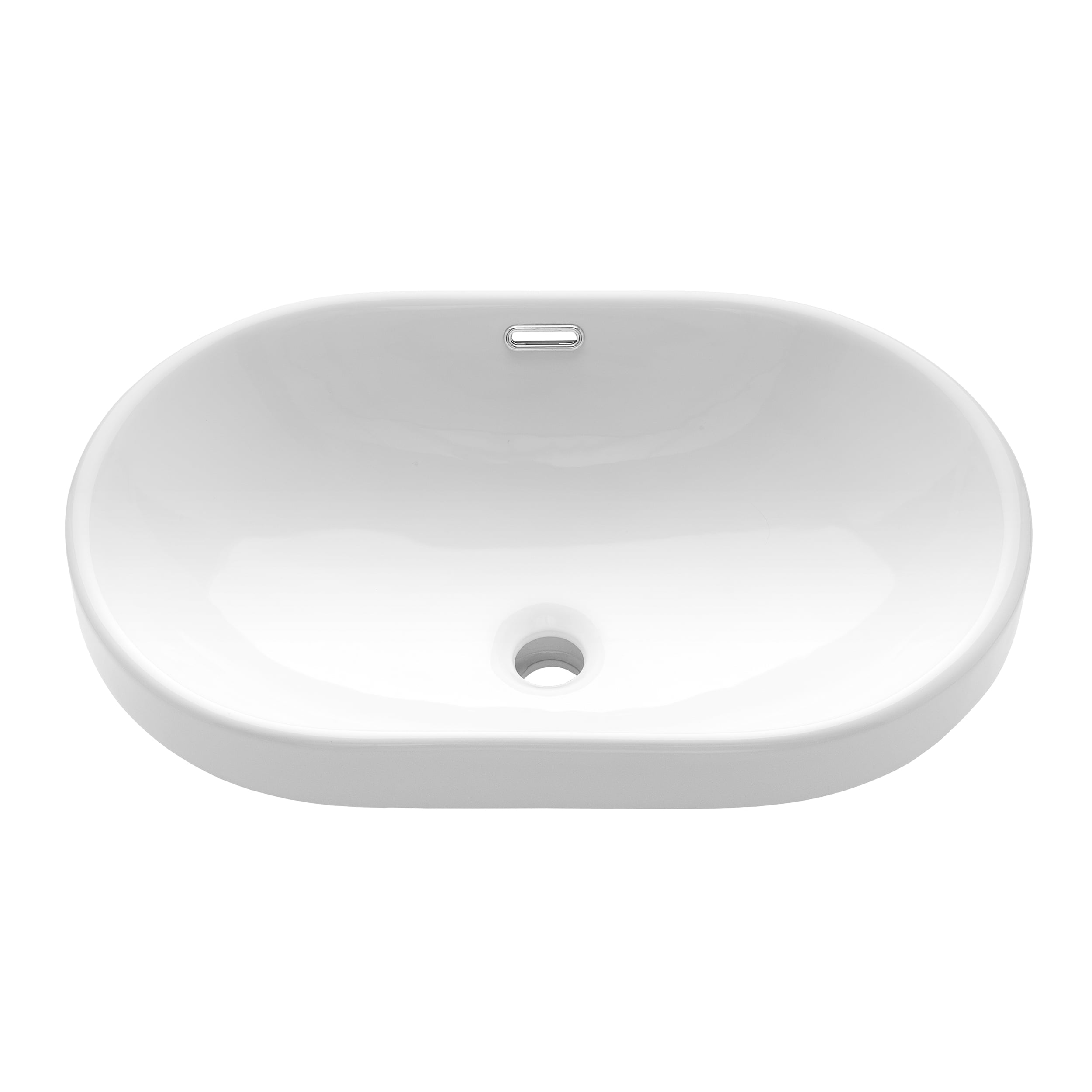 Invena Egina lavoar 60x40 cm oval încastrat alb CE-52-060