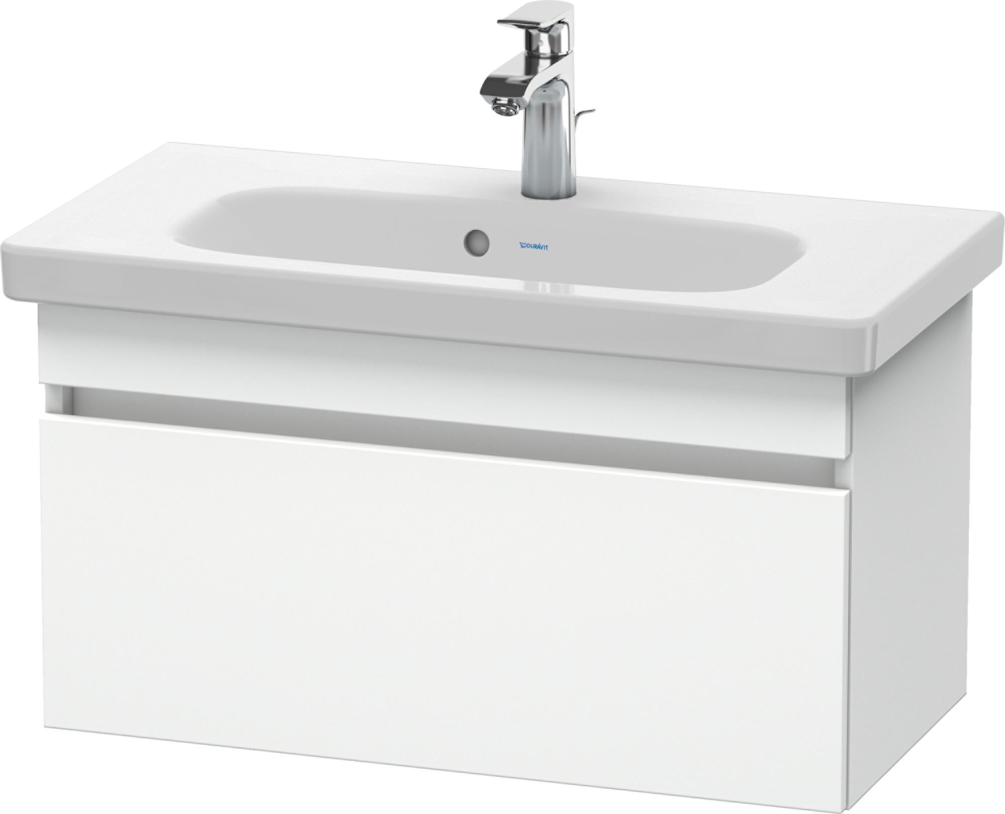 Duravit DuraStyle dulap 73x44.8x39.8 cm sub chiuveta pe perete alb DS639401818