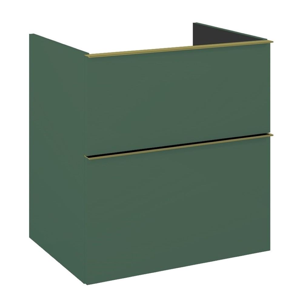 Elita Look dulap 60x44.9x63.5 cm sub chiuveta pe perete verde RE080601027010