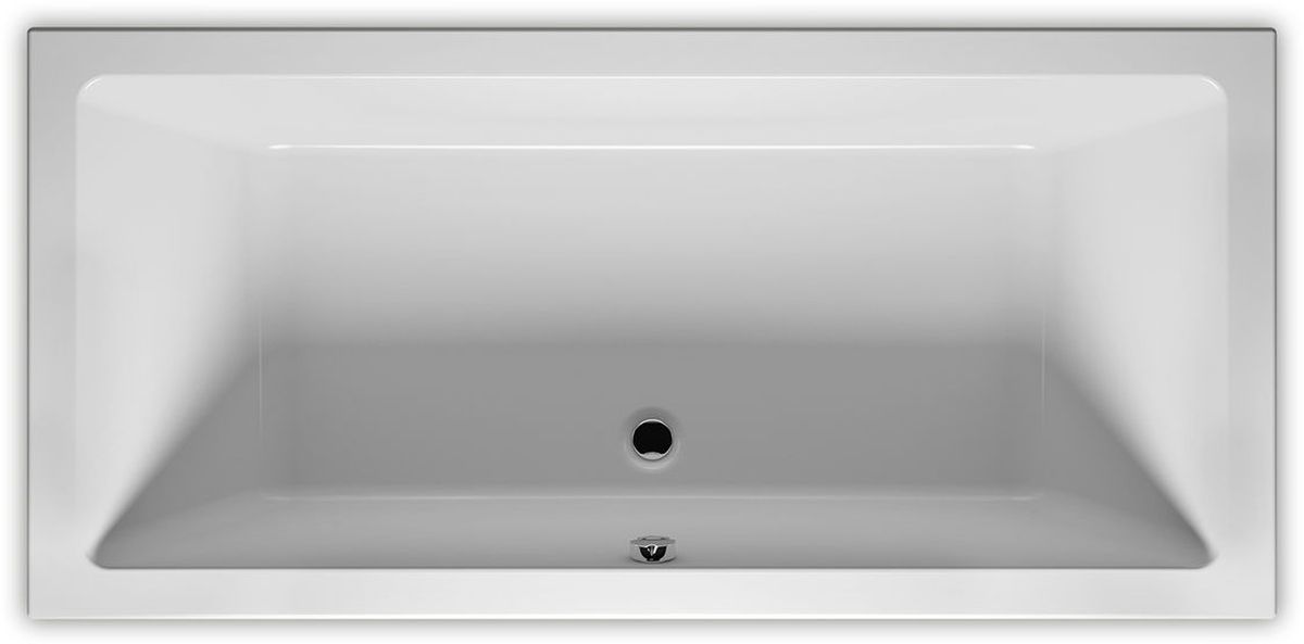 Riho Lugo cada dreptunghiulară 180x90 cm alb B134001005