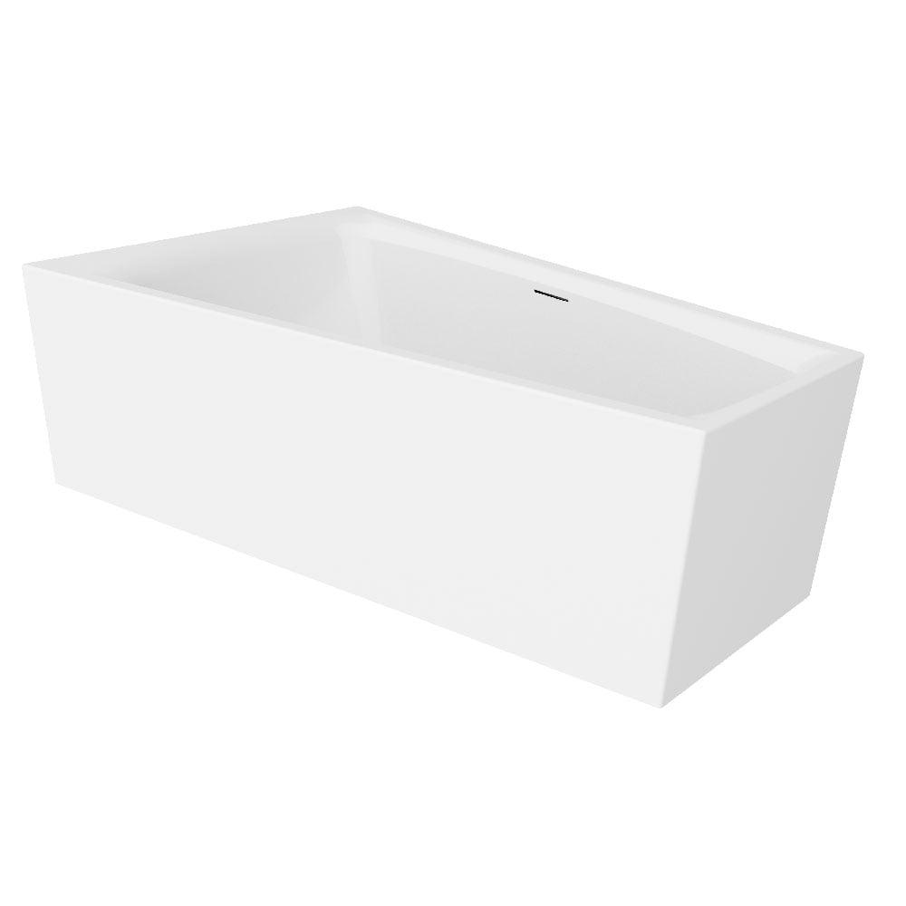 Riho Still Smart Plug&Play cadă cu carcasă 170x110 cm partea dreaptă alb B101008005