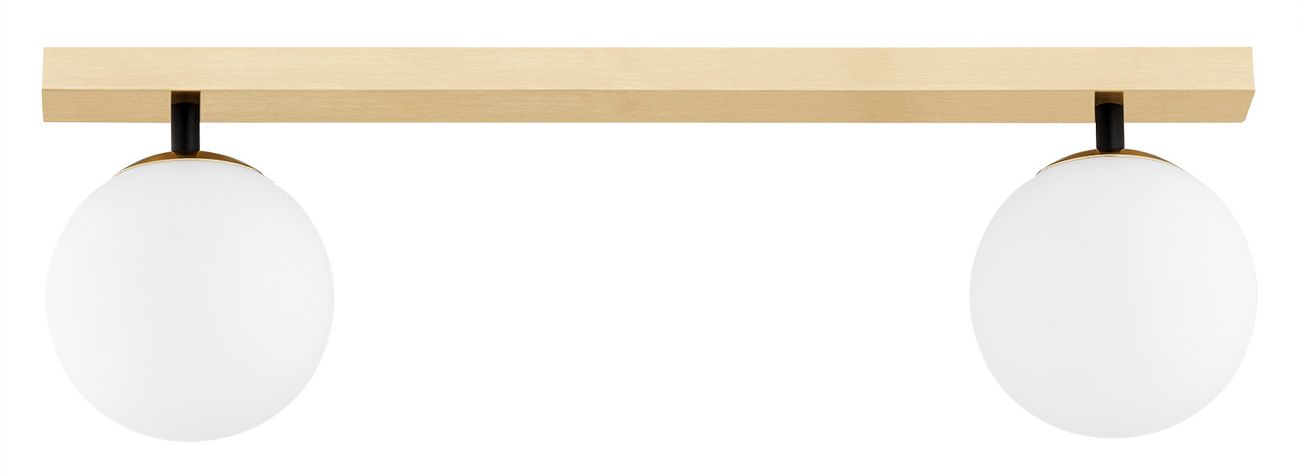 Argon Freemont lampă de tavan 2x7 W alamă-opal 1045