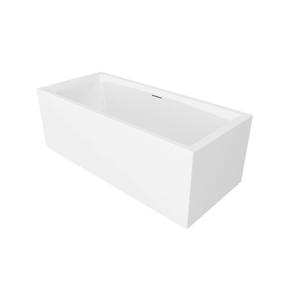 Riho Still Square Plug&Play cadă cu carcasă 180x80 cm alb B099030005