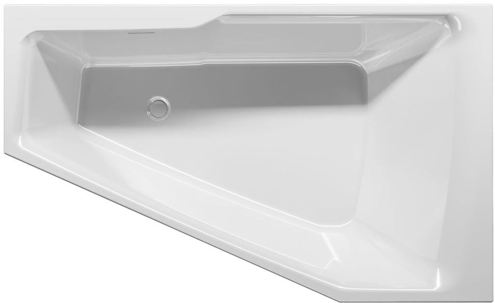 Riho Rethink Space cadă de colț 180x110 cm partea stângă alb B116001005