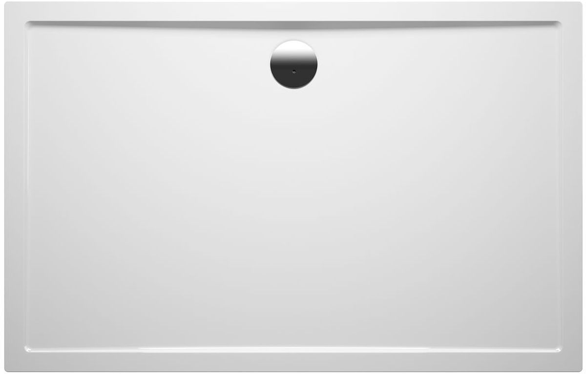 Riho Zurich cădiță de duș dreptunghiulară 100x80 cm alb D001014005