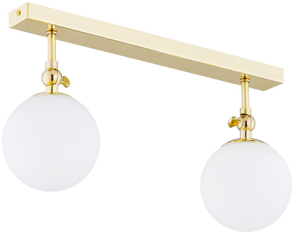 Argon Latina lampă de tavan 2x7 W alb-alamă 844