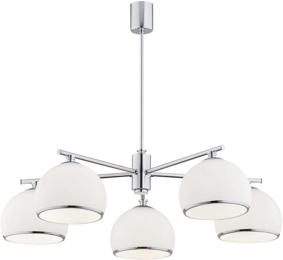 Argon Marbella lampă de tavan 5x15 W crom-opal 2087