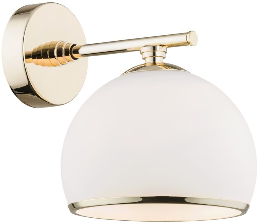 Argon Marbella lampă de perete 1x15 W alamă-opal 4255