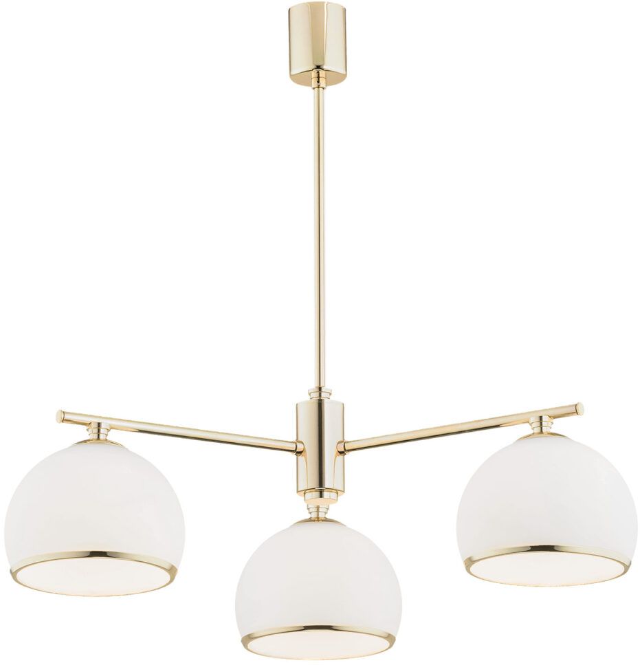 Argon Marbella lampă de tavan 3x15 W alamă-opal 1488