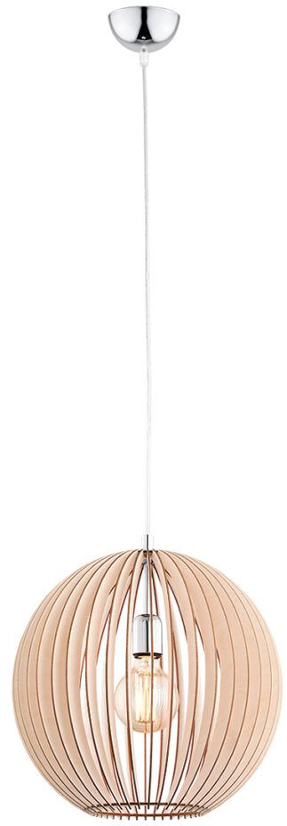 Argon Portoryko lampă suspendată 1x15 W maro 3672