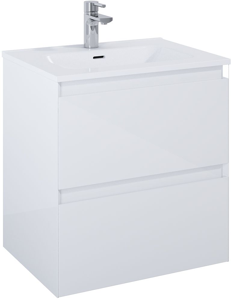 Elita Split dulap 60x45.8x63.5 cm sub chiuveta pe perete alb RE010600058060