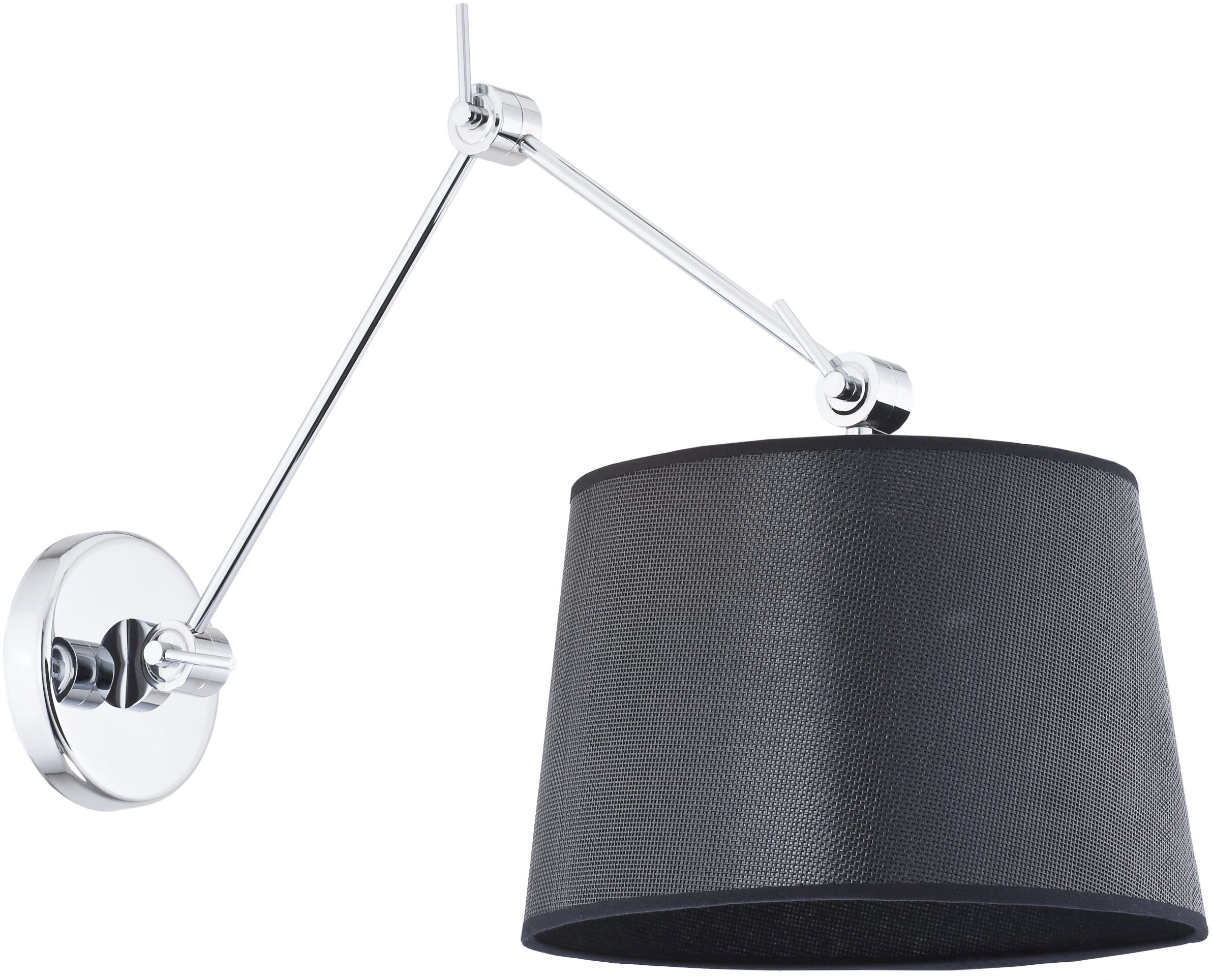 Argon Zakyntos lampă de perete 1x15 W negru-crom 3547