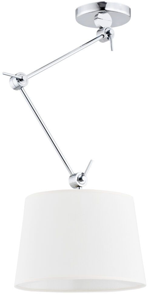Argon Zakyntos lampă suspendată 1x15 W alb-crom 3548
