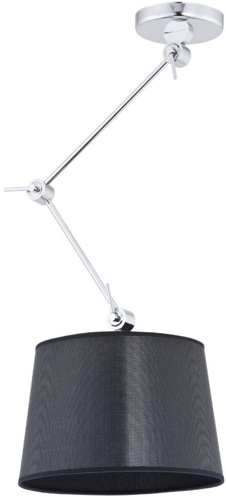 Argon Zakyntos lampă suspendată 1x15 W negru-crom 3550