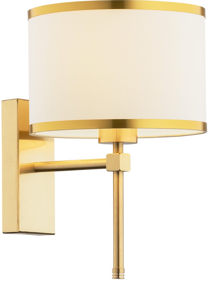 Argon Abbano lampă de perete 1x15 W alb-alamă-auriu 8033