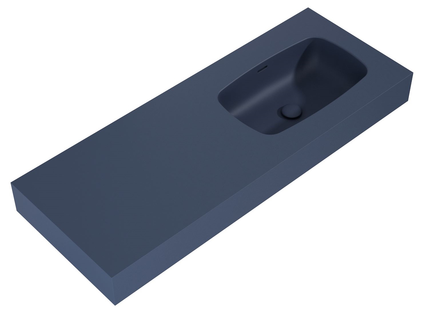 Elita Dimple lavoar 121x46 cm dreptunghiular clasică albastru RE041202027030