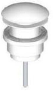 Riho dop pentru lavoar alb 205206