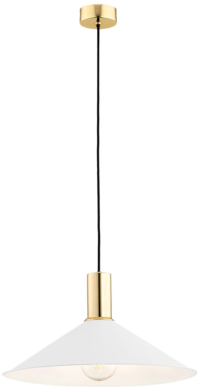 Argon Minori lampă suspendată 1x15 W alb-alamă 4911