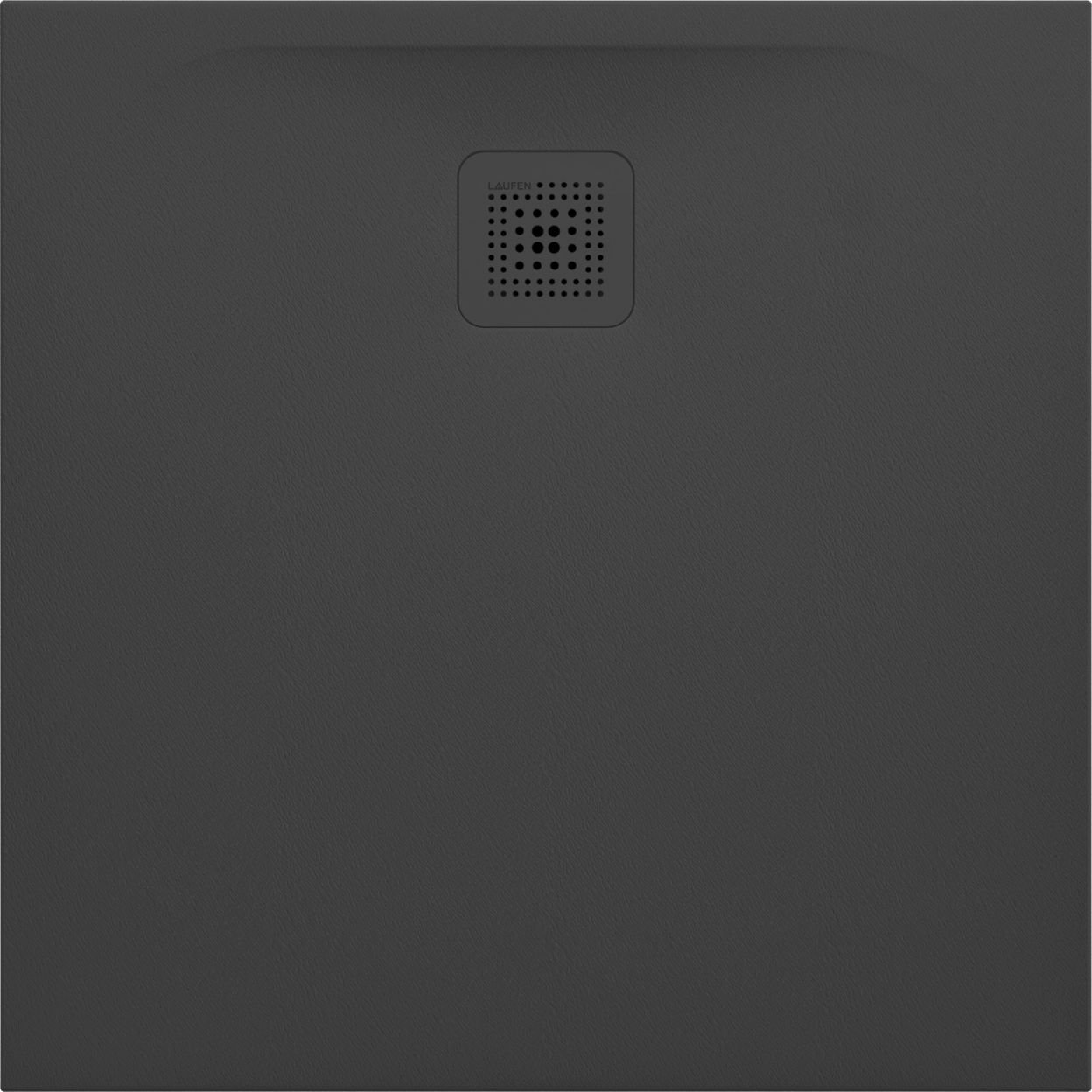 Laufen Pro cădiță de duș pătrată 90x90 cm negru H2109560800001