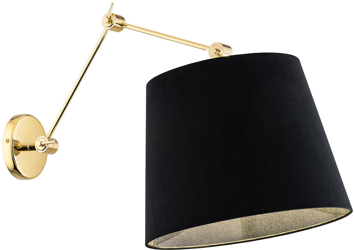 Argon Zakyntos lampă de perete 1x15 W negru-alamă 4898