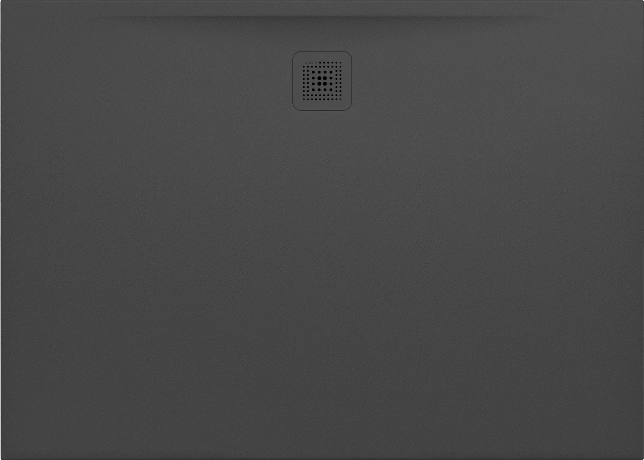 Laufen Pro cădiță de duș dreptunghiulară 140x100 cm negru H2119540800001