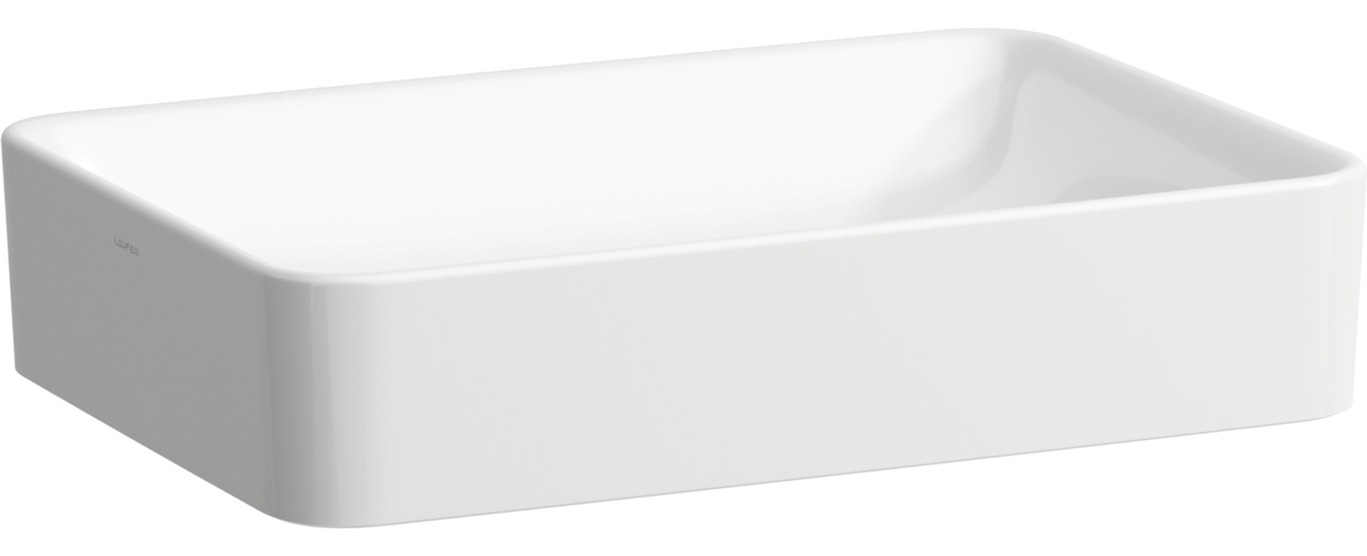 Laufen Pro S lavoar 55x38 cm dreptunghiular de blat alb H8129650001121