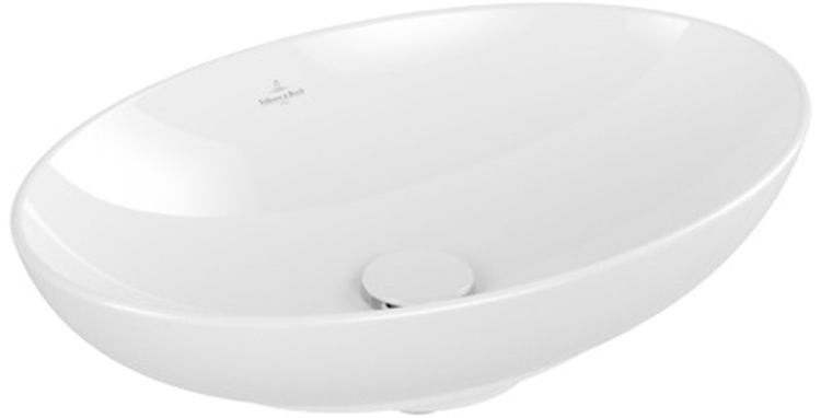 Villeroy & Boch Loop & Friends lavoar 56x38 cm oval de blat alb 4A4701R1