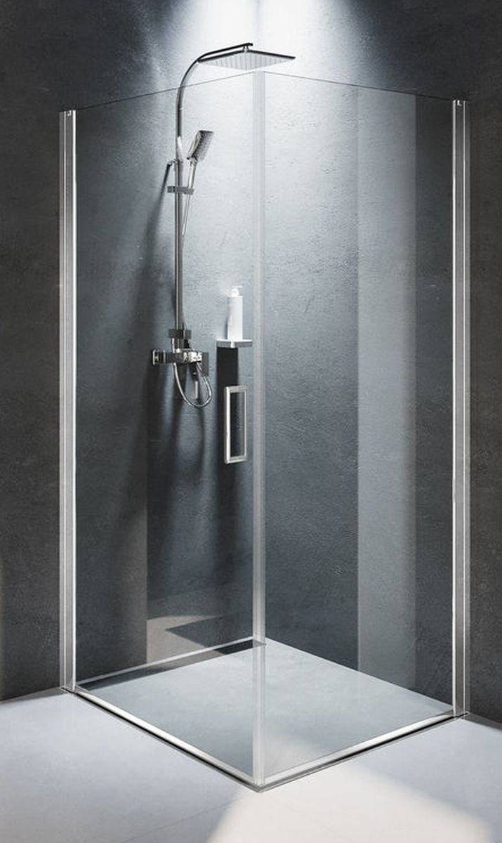 Riho Novik cabină de duș 100x80 cm dreptunghiular crom luciu/sticlă transparentă G003014120