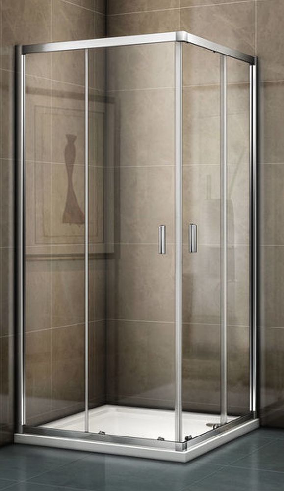 Riho Hamar 2.0 cabină de duș 100x100 cm dreptunghiular crom luciu/sticlă transparentă G007006120