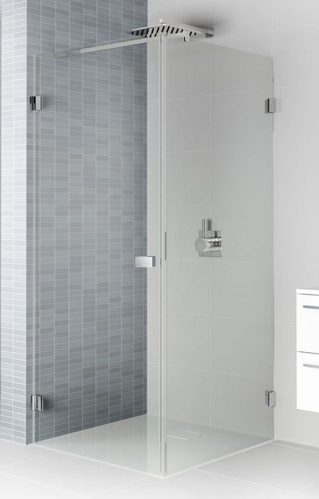 Riho Scandic cabină de duș 80x80 cm pătrat negru mat/sticlă transparentă G001031121