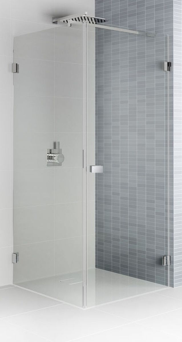 Riho Scandic cabină de duș 90x90 cm pătrat negru mat/sticlă transparentă G001040121