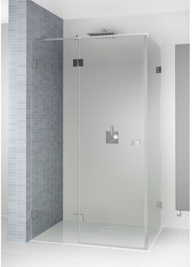 Riho Scandic cabină de duș 140x80 cm dreptunghiular negru mat/sticlă transparentă G001071121