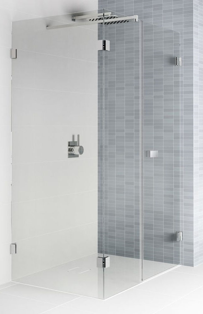 Riho Scandic cabină de duș 100x90 cm dreptunghiular negru mat/sticlă transparentă G001084121